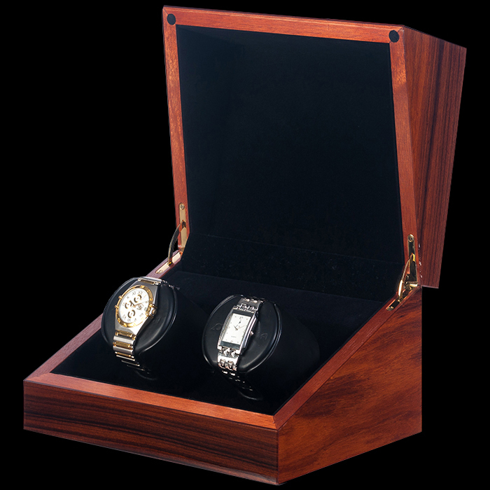 Orbita Orbita Sparta 2 Deluxe Teakwood — 2-Piece watch winder