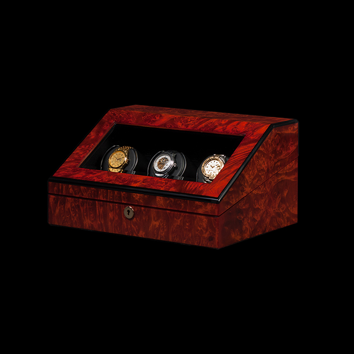 Orbita Orbita Siena 3 Burlwood - Programmable — 3-Piece watch winder