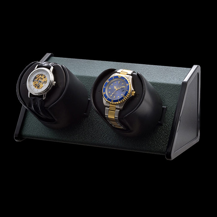 Orbita Orbita Sparta 2 Open Bold Green — 2-Piece watch winder