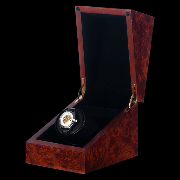 Orbita Orbita Sparta 1 Deluxe Burlwood — 1-Piece watch winder