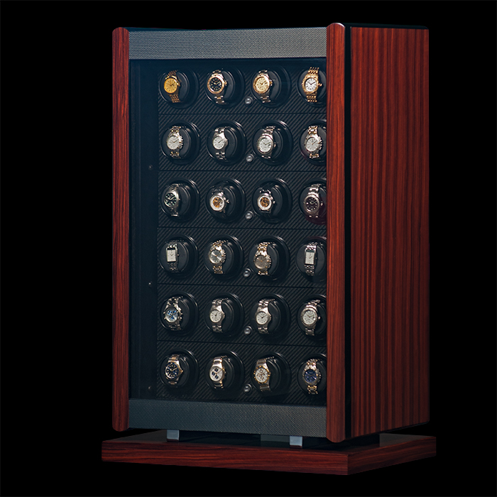 Orbita Orbita Avanti 24 Macassar and Carbon Fibre — 24-Piece watch winder